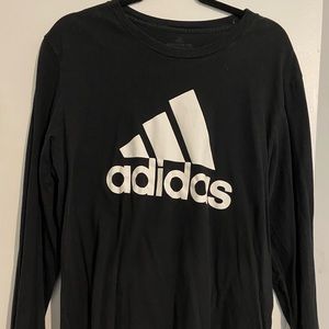 Black Adidas Long Sleeve Shirt Women